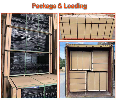 Thailandia Raw Mdf Board 18mm 280*122 con spessore personalizzabile e opzioni di colla