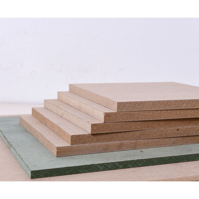 Fabbricazione a base di melammina laminata bianca Mdf Hdf per mobili di spessore 1,5-25 mm
