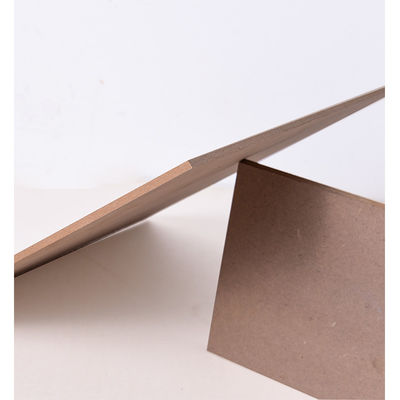 Fabbricazione a base di melammina laminata bianca Mdf Hdf per mobili di spessore 1,5-25 mm