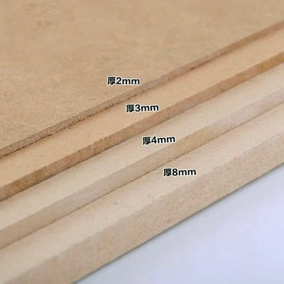 Fibra di legno spessore 1,5-25 mm Melamina MDF/ Carta MDF grezza per mobili personalizzabili
