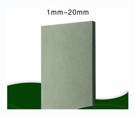 Carta di melamina di 18 mm con facciata a lato singolo carta bianca a sublimazione Mdf per interni