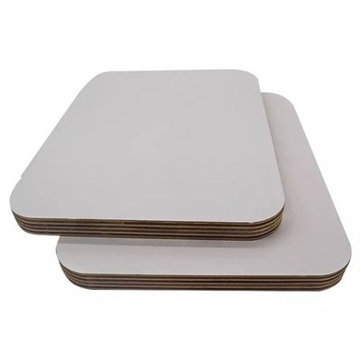 680-830KG/M3 Densità Fibra di legno 16mm 19mm Tessitura bianca Melamina Mdf per armadietti da cucina