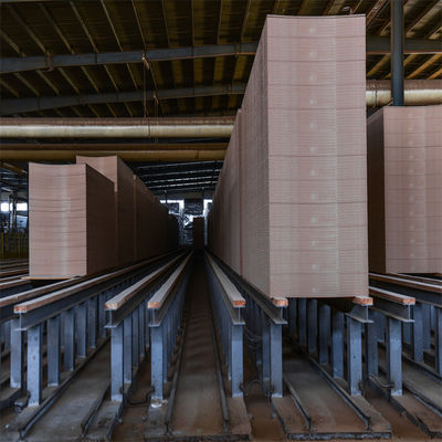 Carta melammica a grano di legno flessibile con facciata MDF in bianco e nero per consultazione