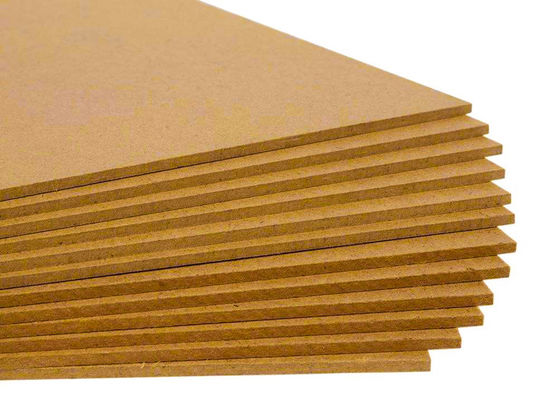 Decorazione d'interni 18 mm 4 * 8ft Tavola in fibra di densità media Tavola MDF stratificata per mobili