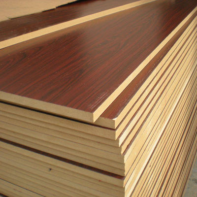 Mdf personalizzato 18mm 4x8 con film di melamina per mobili e armadietti da cucina