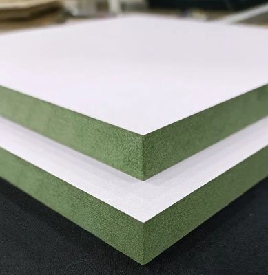 Tavola in fibra di densità media 16 mm Bianco lucido/legno Melamina Mdf per la fabbricazione di mobili